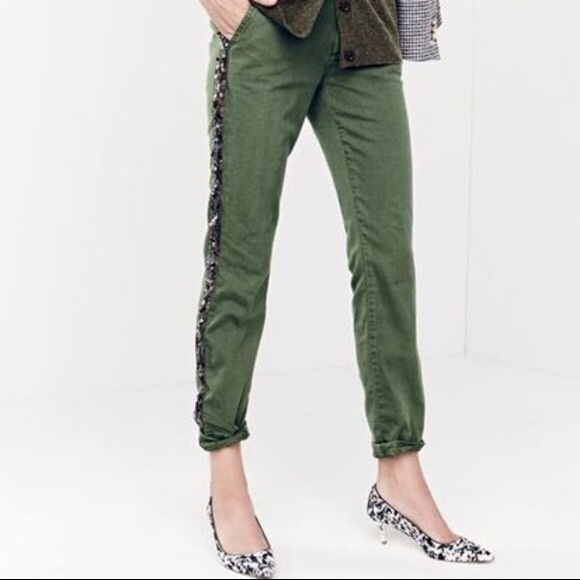 J. Crew Pants - J. Crew Womens Sequin Chino Pant